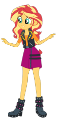 Size: 2390x4875 | Tagged: safe, artist:gmaplay, imported from derpibooru, sunset shimmer, human, a fine line, equestria girls, equestria girls series, boots, cute, shimmerbetes, shoes, simple background, solo, transparent background