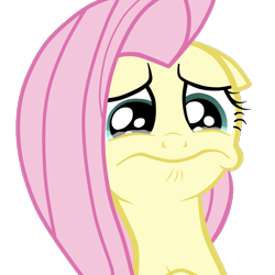 Size: 1024x1024 | Tagged: safe, imported from derpibooru, fluttershy, pegasus, pony, season 5, tanks for the memories, crying, cute, dilated pupils, female, floppy ears, fluttercry, mare, reaction image, sad, sadorable, shyabetes, simple background, solo, teary eyes, transparent background, vector