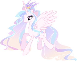 Size: 10862x8776 | Tagged: safe, artist:shootingstarsentry, imported from derpibooru, oc, oc:aquamarine, alicorn, pony, female, mare, offspring, parent:queen novo, parents:seaspray, simple background, solo, transparent background