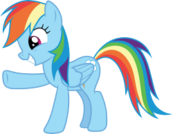 Size: 3862x3000 | Tagged: safe, artist:cloudy glow, imported from derpibooru, rainbow dash, pegasus, pony, crusaders of the lost mark, .ai available, female, mare, simple background, solo, transparent background, vector