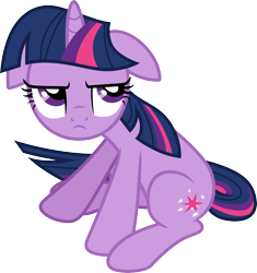 Size: 3000x3198 | Tagged: safe, artist:cloudy glow, imported from derpibooru, twilight sparkle, pony, unicorn, a canterlot wedding, season 2, .ai available, female, floppy ears, frown, grumpy, grumpy twilight, mare, simple background, solo, transparent background, twilight sparkle is not amused, unamused, unicorn twilight, vector