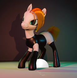 Size: 1092x1106 | Tagged: safe, artist:cloudsnow, imported from derpibooru, pony, 3d, 3d model, game, latex, solo, ue4