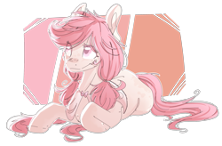 Size: 3181x2093 | Tagged: safe, artist:baldmoose, imported from derpibooru, oc, oc only, earth pony, pony, bandaid, clothes, earth pony oc, female, simple background, solo, transparent background