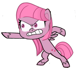 Size: 806x729 | Tagged: artist needed, safe, imported from derpibooru, oc, oc:annisa trihapsari, my little pony: pony life, sick day, angry, g4, g4 to g4.5, g4.5, generation leap, gritted teeth, pointing, rage, teeth