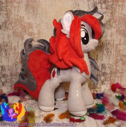 Size: 2285x2304 | Tagged: safe, artist:1stastrastudio, imported from derpibooru, oc, oc:penny inkwell, pony, unicorn, female, irl, mare, photo, plushie, solo