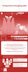 Size: 1000x2583 | Tagged: safe, artist:vavacung, imported from derpibooru, oc, oc:nobilis, oc:proto queen, changeling, changeling queen, dragon, comic:the adventure logs of young queen, female, male