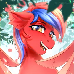 Size: 2000x2000 | Tagged: safe, artist:fenwaru, imported from derpibooru, oc, oc only, pegasus, pony, solo