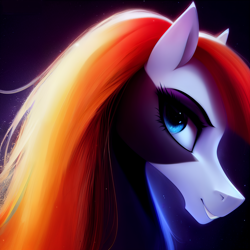 Size: 2592x2592 | Tagged: safe, imported from derpibooru, oc, pony, ai content, ai generated, solo