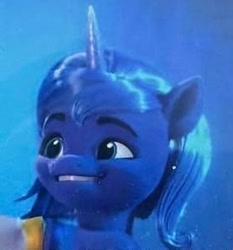 Size: 279x300 | Tagged: safe, imported from derpibooru, princess luna, alicorn, pony, spoiler:g5, female, filly, filly luna, g5, my little pony: make your mark, my little pony: make your mark chapter 4, sunny side up, younger