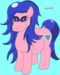 Size: 2368x2992 | Tagged: safe, artist:grimdarksurvivor, imported from derpibooru, oc, oc only, oc:cold heart, earth pony, pony, female, mare, newbie artist training grounds, original character do not steal, solo, solo female