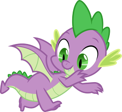 Size: 3277x3000 | Tagged: safe, artist:cloudy glow, imported from derpibooru, spike, dragon, father knows beast, .ai available, simple background, solo, transparent background, vector, winged spike, wings