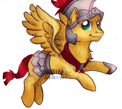 Size: 1744x1561 | Tagged: safe, artist:8bitgalaxy, imported from derpibooru, flash magnus, pegasus, pony, armor, male, simple background, solo, spread wings, stallion, transparent background, wings