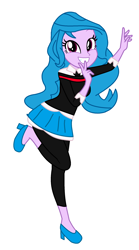 Size: 1280x2296 | Tagged: safe, artist:robertsonskywa1, imported from derpibooru, izzy moonbow, human, equestria girls, clothes, cosplay, costume, equestria girls-ified, female, g5, g5 to equestria girls, generation leap, kimiko glenn, marvel, multiverse, peni parker, photo, skirt, smiling, solo, spider-man, spider-man: across the spider-verse, spider-verse, uniform, voice actor joke