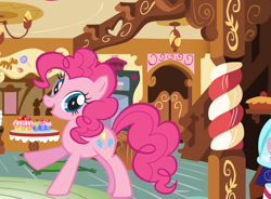 Size: 570x420 | Tagged: safe, imported from derpibooru, pinkie pie, earth pony, pony, female, hubworld, mare, official, solo, stock vector, sugarcube corner