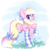 Size: 2048x2048 | Tagged: safe, artist:squirrel, imported from derpibooru, oc, oc only, oc:bay breeze, pegasus, pony, bow, butt, clothes, cute, featureless crotch, female, hair bow, mare, ocbetes, pegasus oc, plot, socks, solo, striped socks, tail, tail bow, wings