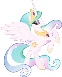 Size: 2161x2691 | Tagged: safe, imported from derpibooru, part of a set, princess celestia, alicorn, pony, .svg available, female, g4, mare, official, simple background, solo, stock vector, svg, transparent background, vector