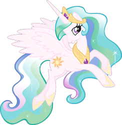 Size: 2563x2629 | Tagged: safe, imported from derpibooru, part of a set, princess celestia, alicorn, pony, .svg available, female, g4, mare, official, simple background, solo, stock vector, svg, transparent background, vector