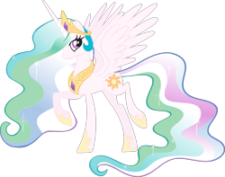 Size: 3438x2706 | Tagged: safe, imported from derpibooru, part of a set, princess celestia, alicorn, pony, .svg available, female, g4, mare, official, simple background, solo, stock vector, svg, transparent background, vector