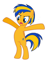 Size: 1520x2027 | Tagged: safe, artist:mlpfan3991, imported from derpibooru, oc, oc:flare spark, pegasus, pony, bipedal, female, simple background, solo, transparent background