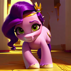 Size: 3072x3072 | Tagged: safe, ai generated, imported from derpibooru, pipp petals, pony, ai content, female, g5, generator:purplesmart.ai, generator:stable diffusion, solo