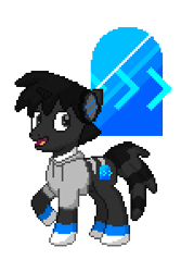 Size: 200x300 | Tagged: safe, imported from derpibooru, oc, oc only, oc:alon mirror, pony, unicorn, cutie mark, horn, male, male oc, pixel art, simple background, small horn, solo, transparent background, unicorn oc