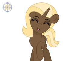 Size: 4000x3240 | Tagged: safe, artist:r4hucksake, imported from derpibooru, oc, oc:biscotto moka, pony, unicorn, female, mare, simple background, solo, transparent background