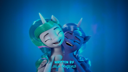 Size: 1920x1080 | Tagged: safe, imported from derpibooru, screencap, princess celestia, princess luna, alicorn, pony, spoiler:my little pony: make your mark chapter 4, female, filly, foal, g5, my little pony: make your mark, my little pony: make your mark chapter 4