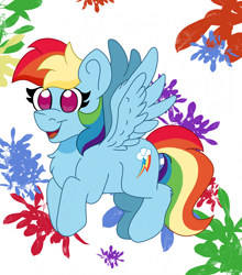 Size: 1800x2047 | Tagged: safe, artist:cinematic-fawn, imported from derpibooru, rainbow dash, pony, simple background, solo, white background