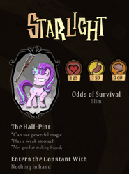 Size: 1941x2617 | Tagged: safe, artist:weiling, imported from derpibooru, starlight glimmer, pony, unicorn, cute, don't starve, magic, night, simple background, solo, standing, tree