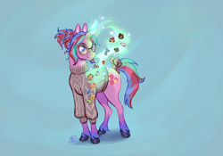 Size: 2388x1668 | Tagged: safe, artist:nightprince-art, imported from derpibooru, buttons (g1), pony, unicorn, g1, solo