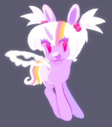Size: 1640x1862 | Tagged: safe, artist:ombnom, imported from derpibooru, oc, alicorn, pony, gray background, open mouth, simple background, solo