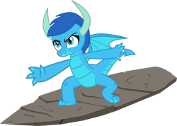 Size: 2743x1953 | Tagged: safe, artist:ponygamer2020, imported from derpibooru, oc, oc only, oc:frosty, oc:frosty the dragon, dragon, sweet and smoky, beach, claws, confident, dragon lands, dragon oc, dragoness, female, horns, lava, lava surfing, male, non-pony oc, simple background, smiling, solo, spread wings, summer, surfboard, surfing, transparent background, vector, wave, wings