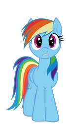 Size: 581x1080 | Tagged: safe, artist:buttercupsaiyan, imported from twibooru, rainbow dash, pony, female, image, mare, png, solo