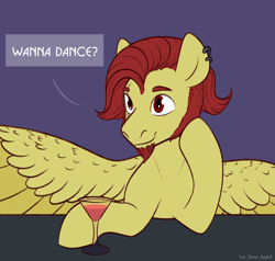 Size: 2098x2000 | Tagged: safe, artist:buy_some_apples, imported from derpibooru, oc, pegasus, solo, speech bubble