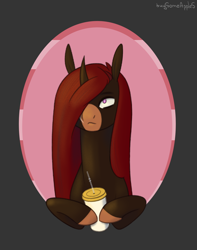 Size: 1500x1900 | Tagged: safe, artist:buy_some_apples, imported from derpibooru, oc, unicorn, bust, portrait, solo