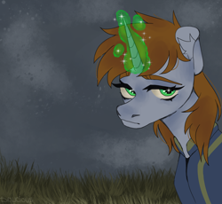 Size: 2544x2344 | Tagged: safe, artist:delicious, imported from derpibooru, oc, oc:littlepip, unicorn, fallout equestria, brown mane, clothes, ear fluff, green eyes, jumpsuit, solo, stable-tec, vault suit