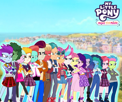 Size: 1903x1596 | Tagged: safe, artist:kylexisliner, imported from derpibooru, hitch trailblazer, izzy moonbow, pipp petals, sprout cloverleaf, sunny starscout, zipp storm, human, equestria girls, angry, bowtie, clothes, converse, crystal prep academy uniform, dahlia, dahlia is not amused, dapple, dapple is not amused, denim, dress, dungarees, equestria girls-ified, female, flare (g5), flare is not amused, g5, g5 to equestria girls, generation leap, glowing, hitch trailblazer is not amused, izzy moonbow is not amused, jacket, jazz hooves, jazz hooves is not amused, jeans, luminous dazzle, male, mane stripe sunny, maretime bay, misty brightdawn, misty brightdawn is not amused, my little pony logo, my little pony: make your mark, pants, pipp petals is not amused, posey bloom, posey bloom is not amused, rocky is not amused, rocky riff, school uniform, shirt, shoes, shorts, skirt, socks, sprout is not amused, sunglasses, sunny starscout is not amused, tomboy, unamused, uniform, windy (g5), windy is not amused, zipp storm is not amused, zoom is not amused, zoom zephyrwing