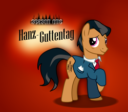 Size: 1500x1320 | Tagged: safe, oc, oc only, oc:hanz guttentag, mare's kitchen, simple background, solo