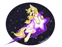 Size: 1000x750 | Tagged: safe, artist:cosmalumi, imported from derpibooru, oc, oc only, earth pony, pony, solo