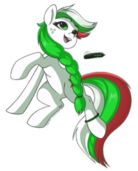 Size: 988x1223 | Tagged: safe, edit, imported from derpibooru, oc, oc only, pony, bulgaria, nation ponies, ponified, simple background, solo, stylus, transparent background