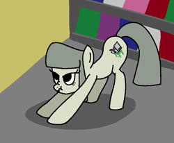 Size: 865x714 | Tagged: safe, artist:purppone, oc, oc:crystal lake, earth pony, pony, iwtcird, meme, solo