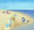 Size: 2844x2480 | Tagged: safe, artist:purppone, oc, oc:aversion, oc:ballyhoo, oc:light seeker, oc:lost cause, oc:tizzy spin, pony, unicorn, animated, beach, cute, female, giggling, line boil, mare, ocean, shivering, wet, wet mane