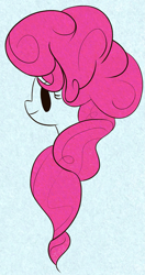 Size: 1313x2480 | Tagged: safe, artist:purppone, pinkie pie, pony, clothes, costume, gibson girl, minimal coloring, pinktober, pinktober 2022, solo