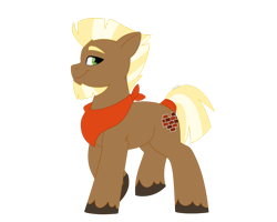 Size: 1280x1024 | Tagged: safe, artist:itstechtock, imported from derpibooru, oc, oc only, oc:stoutheart, earth pony, pony, g5, male, simple background, solo, stallion, transparent background