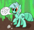 Size: 1518x1346 | Tagged: safe, artist:purppone, lyra heartstrings, ant, ant pony, insect, original species, pony, lyrant, speech bubble