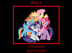 Size: 1280x936 | Tagged: safe, imported from derpibooru, applejack, fluttershy, pinkie pie, rainbow dash, rarity, twilight sparkle, mane six, what if