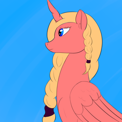 Size: 1000x1000 | Tagged: safe, artist:saintgryphonii, imported from derpibooru, oc, alicorn, pony, female, mare, solo