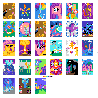 Size: 144x143 | Tagged: safe, imported from derpibooru, apple bloom, applejack, big macintosh, cheerilee, cozy glow, discord, fluttershy, grogar, king sombra, lord tirek, pinkie pie, pony of shadows, queen chrysalis, rainbow dash, rarity, scootaloo, spike, starlight glimmer, stygian, sweetie belle, thorax, tree of harmony, trixie, twilight sparkle, bat pony, centaur, changedling, changeling, changeling queen, taur, unicorn, a canterlot wedding, bats!, crusaders of the lost mark, hearts and hooves day (episode), magical mystery cure, princess twilight sparkle (episode), school daze, school raze, shadow play, the crystal empire, the ending of the end, the last problem, too many pinkie pies, twilight's kingdom, april fools, bat ponified, beam struggle, clone, crystal heart, cutie mark crusaders, element of generosity, element of honesty, element of kindness, element of laughter, element of loyalty, element of magic, elements of harmony, equal sign, explosion, female, filly, flutterbat, flutterdash, flying, foal, heart, hearts and hooves day, hug, king thorax, legion of doom, lesbian, long glimmer, long pony, mane seven, mane six, mirror pool, older, older applejack, older fluttershy, older mane seven, older mane six, older pinkie pie, older rainbow dash, older rarity, older spike, older twilight, picture for breezies, pinkamena diane pie, pinkie clone, pixel art, r/place, r/place2023, race swap, reddit, s5 starlight, school of friendship, shipping, simple background, stained glass, transparent background, wall of tags