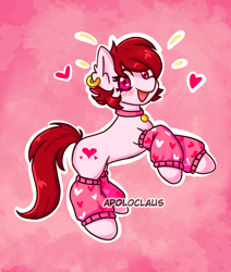 Size: 1690x1990 | Tagged: safe, artist:apoloclaus, imported from derpibooru, oc, oc:lovecore, earth pony, pony