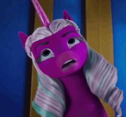Size: 1342x1244 | Tagged: safe, edit, edited screencap, imported from derpibooru, screencap, spoiler:g5, spoiler:my little pony: make your mark, spoiler:my little pony: make your mark chapter 4, spoiler:mymc04e04, animated, cropped, faic, g5, gif, mouth, my little pony: make your mark, my little pony: make your mark chapter 4, open mouth, sunny side up